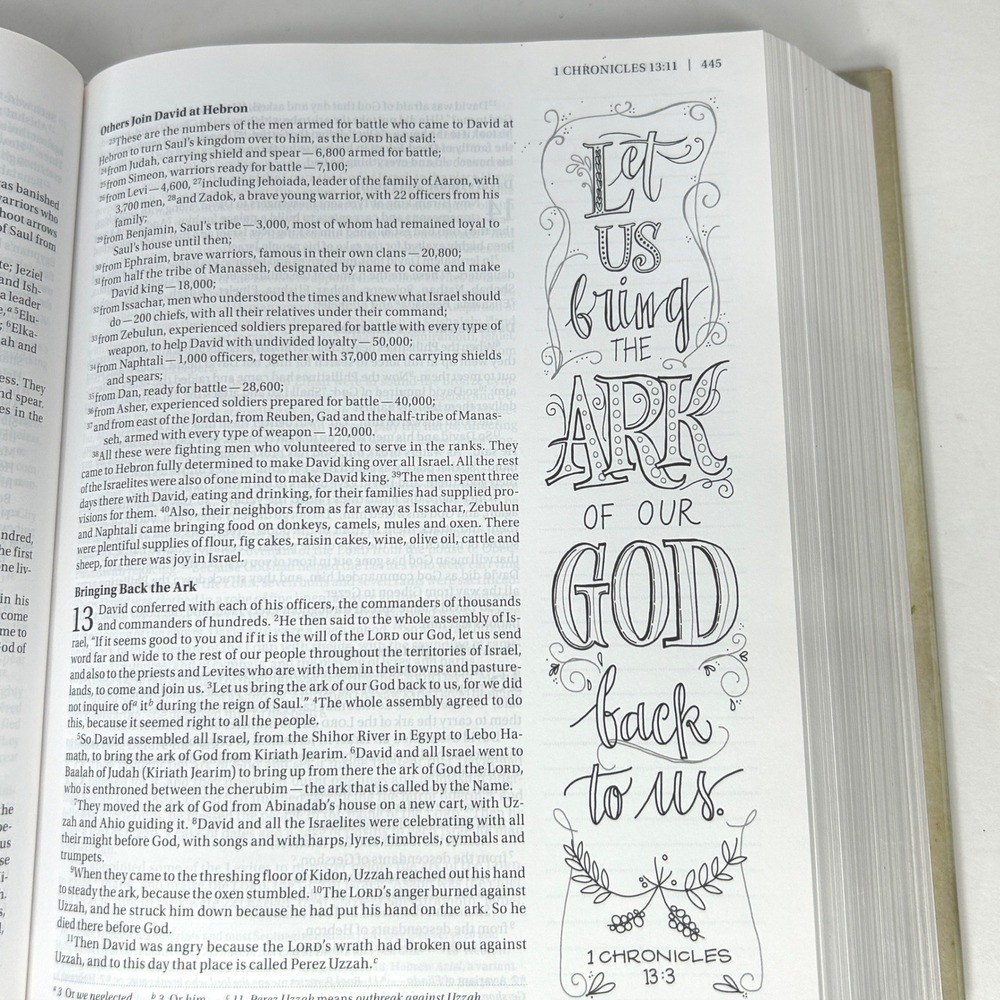 NIV Beautiful Word Coloring Bible Zondervan Hardcover 2016 Illustrated Verses - Picture 9 of 13
